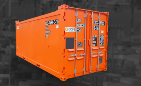 橙色系集裝箱房怎么設計？